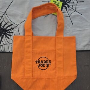 Trader Joe's Orange Tote Bag